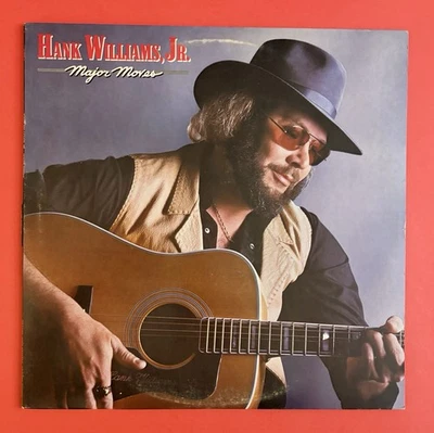 HANK WILLIAMS JR. Major Moves 1984 LP Vinyl Record First Pressing MINT LP - Image 1 of 4