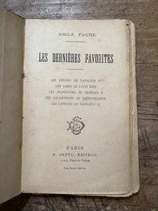 FAURE EMILE - Die letzten Favoriten - ca 1880 - Bild 1 von 3