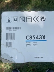 Original HP 43X Schwarz Print Tonerkassette C8543X - Bild 1 von 3