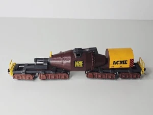 Custom - Ho Scale - 10 Axle Hot Metal Torpedo Car - Acme Steel Company - Bild 1 von 17