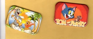 Tom und Jerry 2 Kühlschrankmagnet 2" x 3" mit abgerundeter Ecke - Bild 1 von 2