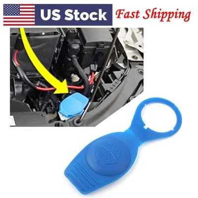 For VW CC Audi A3 A6 Q5 Q7 Windshield Washer Fluid Reservoir Cap Bottle Tank - Изображение 1 из 4
