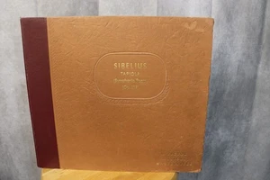 Sibelius Tapiola (Symphonic Poem) 78 RPM 12-inch Set Victor Records #DM-848 - Picture 1 of 4