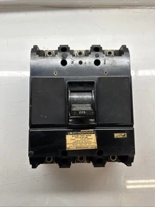 Westinghouse AB De Ion type J 225 amp 2 pole 600v 46A8101G9 Circuit Breaker - Picture 1 of 13
