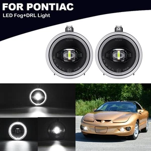 2PC For 98-02 Pontiac Firebird Formula Trans AmFront Fog Lamp+DRL Light Assembly - Foto 1 di 12
