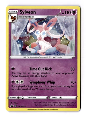 Sylveon SWSH211 SWSH: Sword & Shield Promo Cards Cosmos Holo - Image 1 of 3
