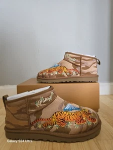 UGG Classic Ultra Mini Boot Palace Chestnut Camo Men Size 10 NEW 1172071-CTCM - Picture 1 of 9