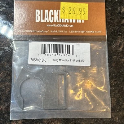 MONTAJE DE ESLINGA DE ENGRANAJE TÁCTICO BLACKHAWK para Remington 1187 y 870 #70SM01BK Foto 1 de 2