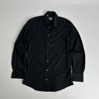 Camisa de vestir Dolce Gabbana dorada talla 15,5 para hombre Foto 1 de 4