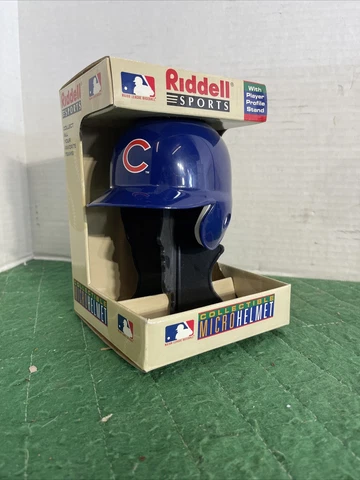 1998 Riddell Sports Collectible Chicago cubs Micro Helmet 1/3 Scale Cover