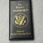 New Penny Passport Souvenir Elongated Pressed Smashed Collector Book Holds 44