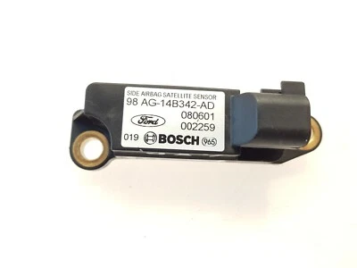 Ford Focus 2002 Crash Impact Sensore Controllo Modulo Unità Bosch 98AG-14B342-AD - Immagine 1 di 4