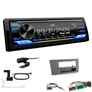 JVC DAB+ Bluetooth USB inkl. Antenne Autoradio für Volvo XC70 2000-2004 - Bild 1 von 6