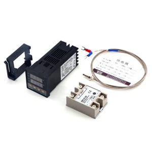 Temperature Controller SSR Output + SSR-25 DA +M6 1M Cable 3Pcs Set O4J1 - Picture 1 of 8