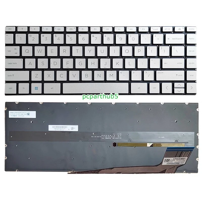New HP Pavilion 14-EH 14-EH0010NR 14-EH0015ST 14-EH0097NR TPN-W154 Keyboard US - Image 1 of 1