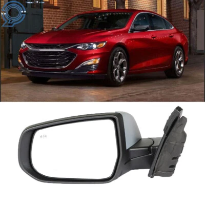 Espejo retrovisor lateral del conductor persiana térmica para Chevy Malibu 2016-2022 LT híbrido punto 8 pines Foto 1 de 4