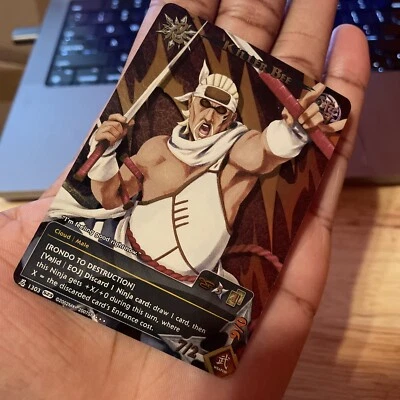 Killer Bee Super Rare - Naruto CCG - Open To Offers! 🔥 - Image 1 of 2