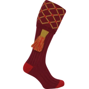 Jack Pyke Diamond Shooting Socks c/w Garter Hunting Fast Dispatch - Picture 1 of 5