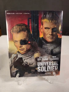 Universal Soldier Steelbook (4K, Blu-Ray, Digital Code) FACTORY SEALED - Picture 1 of 7