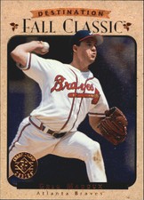 1995 SP Championship Fall Classic Atlanta Braves Baseball Card #7 Greg Maddux