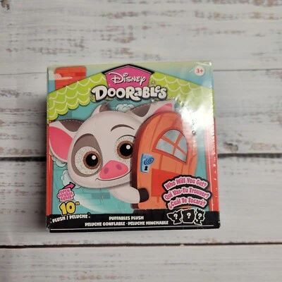 Disney Doorables Puffables Moana 10" Plush Who Will You Get Sealed New In Box - Image 1 of 4