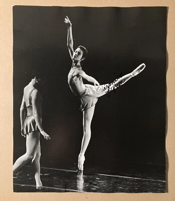 Foto firmada de ballet bailarina Veronica Lynn American Ballet Theatre 1990 Foto 1 de 4
