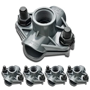 Dawn Industries 75C, 3/4" Saddle Tee x 1/2˝ FPT KwikSeal Plastic Saddles (5pc) - Picture 1 of 2