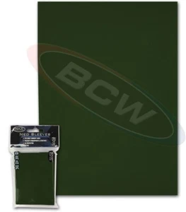 Max Protection Neo CCG Gaming Card Sleeves Flat Emerald Pack of 50 MTG Pokemon  - Picture 1 of 1