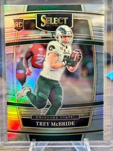 Selecciones del draft Panini Select 2022 Trey McBride RC Silver Prizm #96 - Imagen 1 de 2