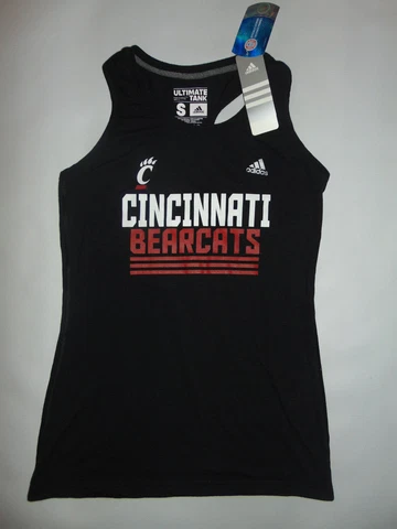 adidas Women's Cincinnati Bearcats Shorts Tanks Sample Size Small S Cincy  Black Cover