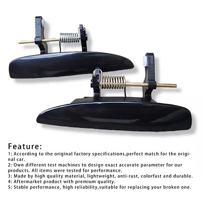 Palancas de manija de puerta exterior 2 piezas para Acura Integra 1994-2001 #8 Foto 1 de 4