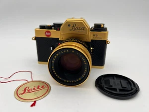 Leica R3 Gold with 50mm Summilux MINT - Picture 1 of 13