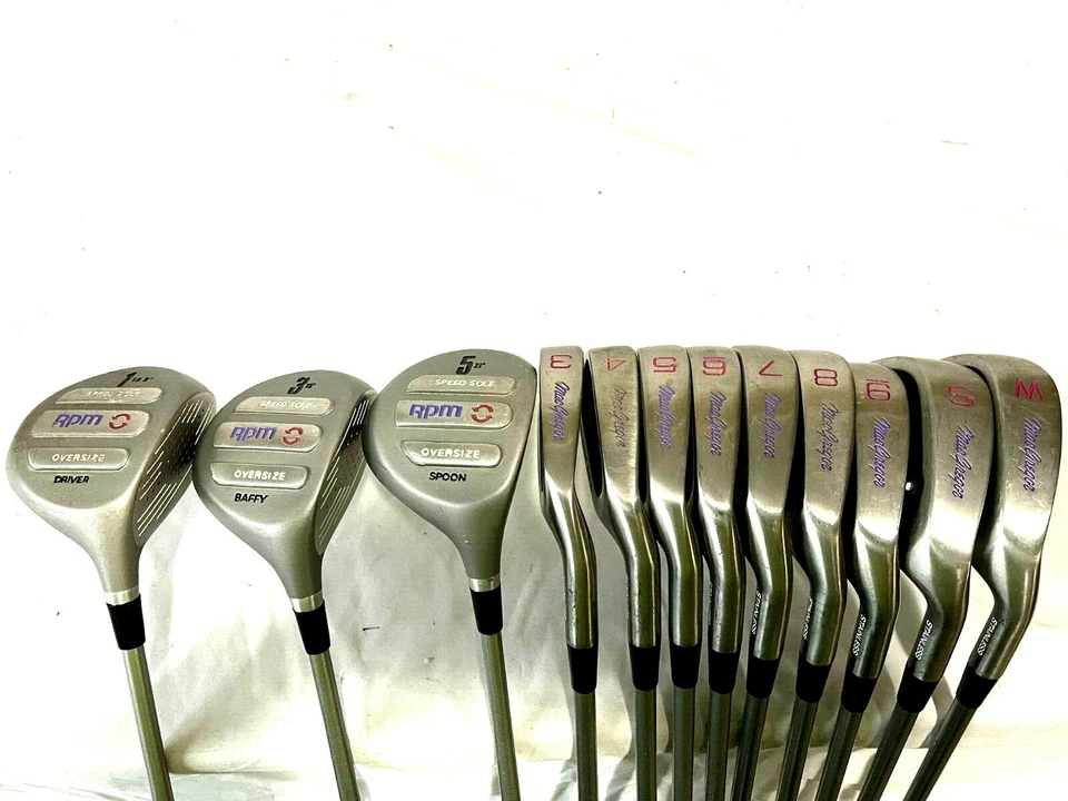 MacGregor RPM Flow Weight System Golf Set 3-9 S&W 1,3,5 Woods Ladies Graphite RH - Image 1 of 4