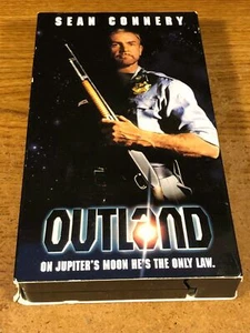 Outland VHS VCR Video Tape Used Peter Boyle Sean Connery Sci-Fi - Picture 1 of 6