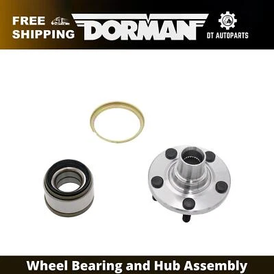 Conjunto de cojinete de rueda y buje delantero para Toyota Celica Dorman 1988-1989 Foto 1 de 4