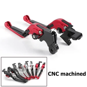 Adjustable Folding Extendable Brake Clutch Levers For MV Agusta Brutale 675 800 - Picture 1 of 13