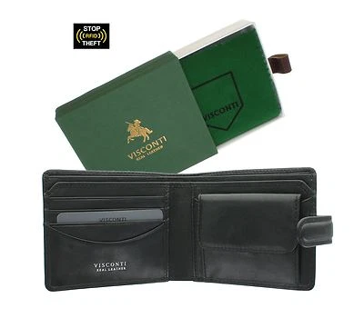 Visconti Tuscany Collection RICCARDO Leather Wallet With RFID Protection TSC47 - Image 1 of 2