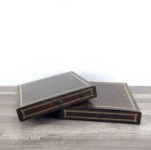 Vintage Sears Fotobuch Alben. 2er Set. Andenkenbücher. Wohndeko. Erinnerungen - Bild 1 von 12