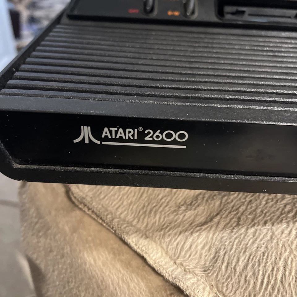 Atari 2600 Darth Vader Black Game Console with Games and Accesories - Image 1 of 4