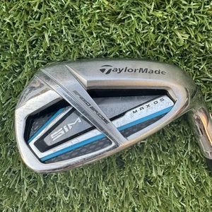 TaylorMade SIM Max OS Gap A Approach Wedge KBS MAX 85 Steel Regular 35.5” - Picture 1 of 8