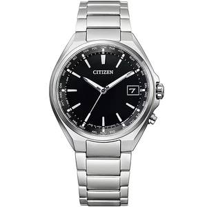 CITIZEN ATTESA Eco-Drive radio-controlled watch Direct Flight Black CB1120-50E - Picture 1 of 7