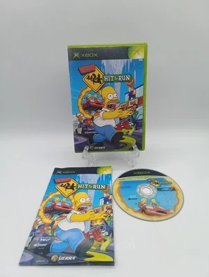 The Simpsons Hit and Run Microsoft Xbox Pal English - Immagine 1 di 3