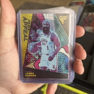 2022-23 PANINI FLUX JAMES HARDEN #6 FLUX APPEAL MOJO PRIZM 76ERS NBA - Picture 1 of 3