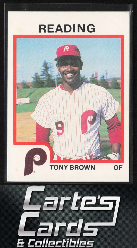 Tony Brown 1987 ProCards #789 Reading Phillies - Image 1 of 2