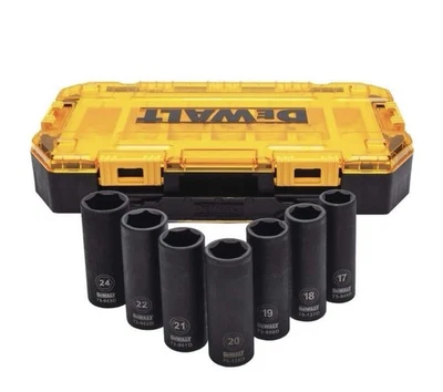 DEWALT 1/2 in. Drive Metric Impact Socket Set (7-Piece) - Image 1 of 4