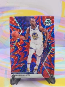 2019-20 Panini Mosaic Basketball | Draymond Green Warriors #100 Red/Blue Prizm - Foto 1 di 2