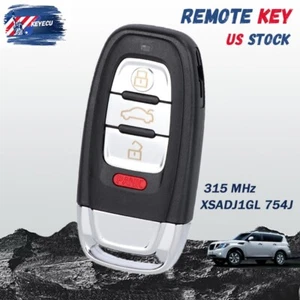 Xhorse VVDI XSADJ1GL 754J 315MHz Smart Remote Key Fob for Audi A4 A5 Q5 A6 S4 S5 - Picture 1 of 6