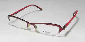 GAFAS ELEGANTES GUESS 1408 BURBLK MEDIA LLANTA DELGADAS DISEÑO OJO DE GATO DE MARCA - Imagen 1 de 11