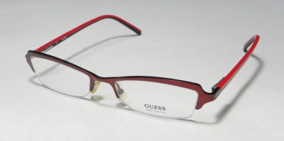 GUESS 1408 BURBLK MEDIO SIN MONTURA DELGADO DISEÑO OJO DE GATO MARCA GAFAS ELEGANTES Foto 1 de 4