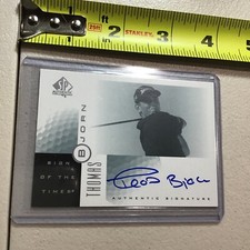 Thomas Bjorn Upper Deck SP Authentic Auto Signed Gold Card Signature Sign Times
